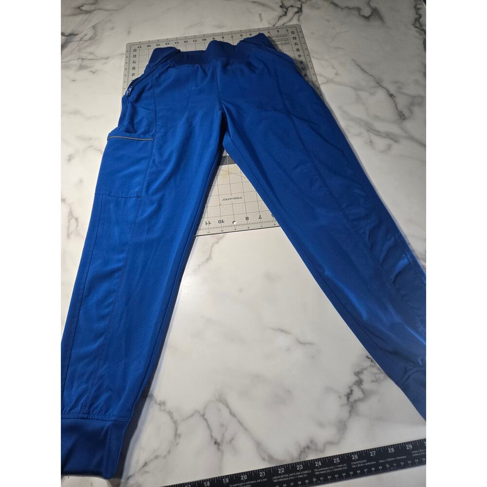 Cherokee Infinity Scrub Pants Jogger Womens Small Royal Blue Small CK110A RYPS